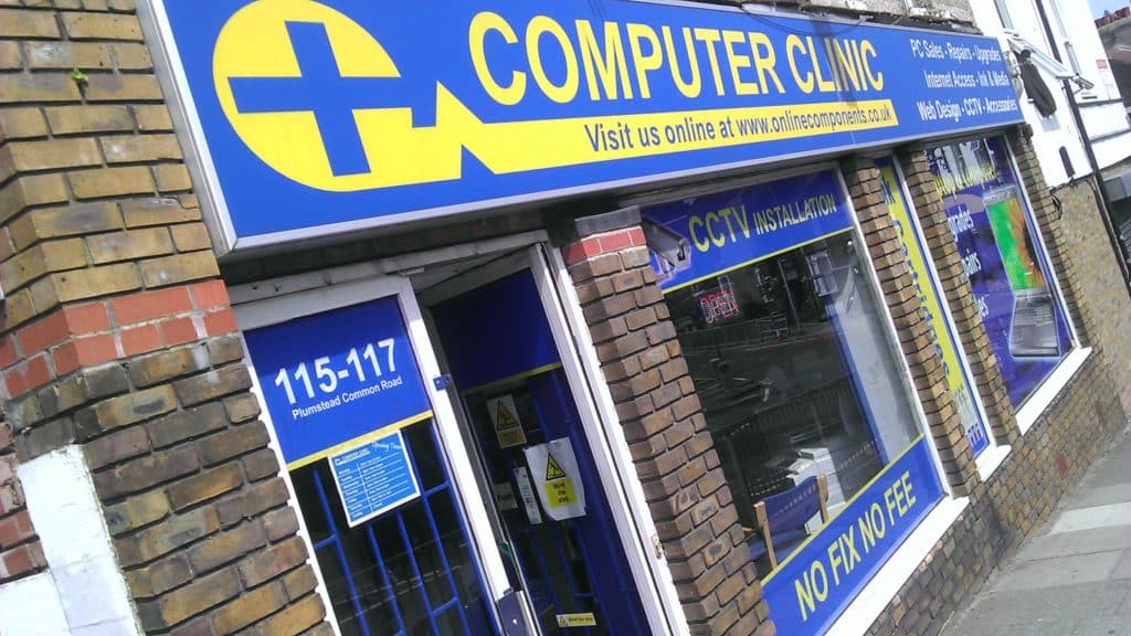 retail shop - computer repair clinic se18